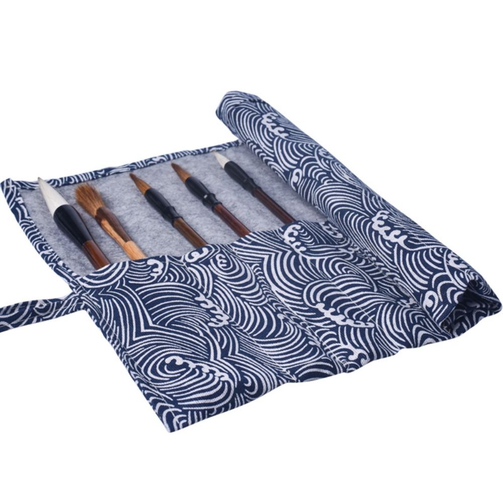 Pen Pouch Roll - Chinese Style Roll Pen Curtain Roll
