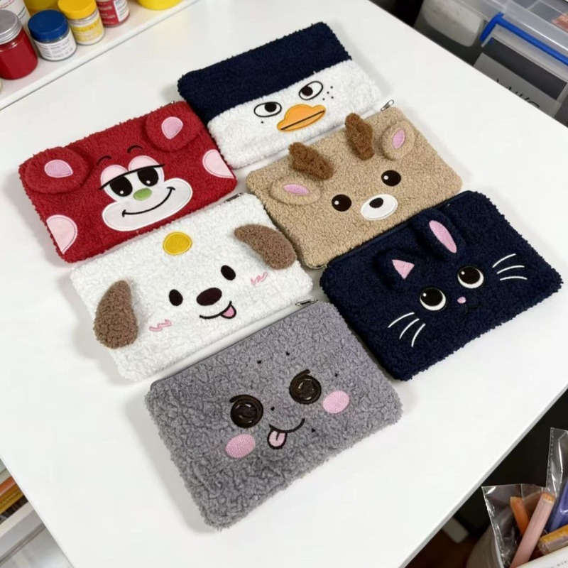 Stationery Office - RIIZES Cute Printed Zipper Pouch Pen