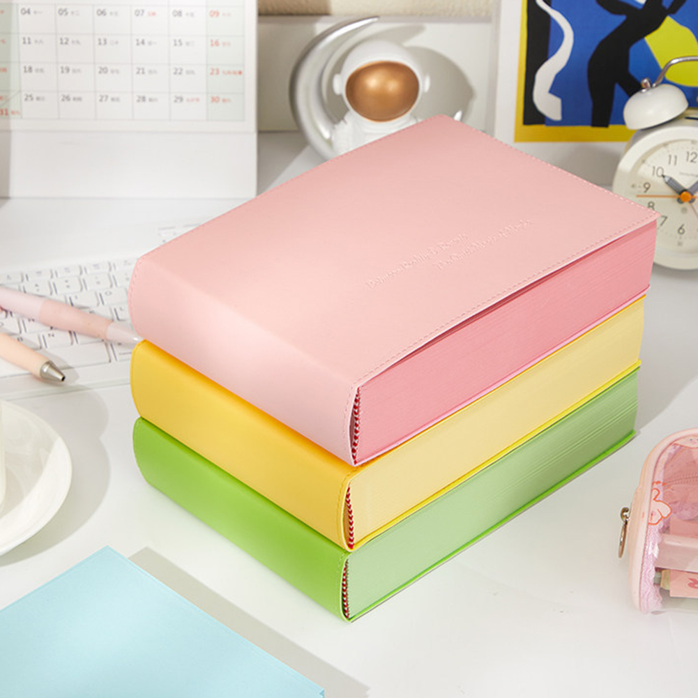 Thickened Color Brick Notebook - đánh giá và giá Journal Leather Hardcover