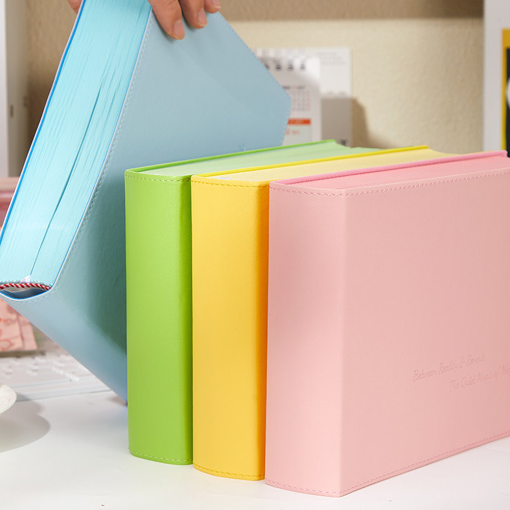 Thickened Color Brick Notebook - đánh giá và giá Journal Leather Hardcover