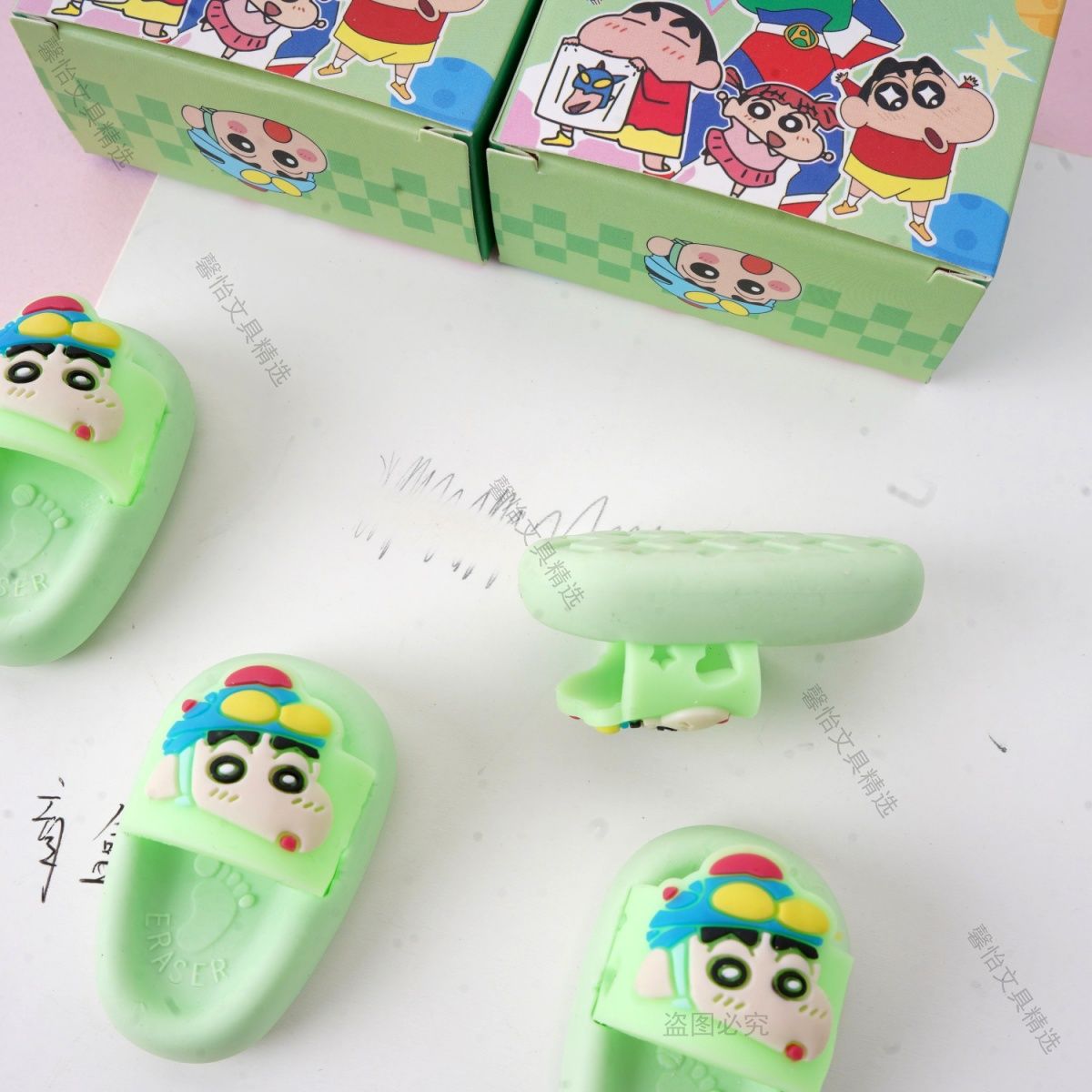 Crayon Shin-chan Slipper-Shape - đánh giá và giá Stationery Office
