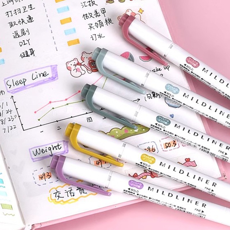 Zebra Mildliner Highlighter Pe - đánh giá và giá Zebra Pen Mildliner