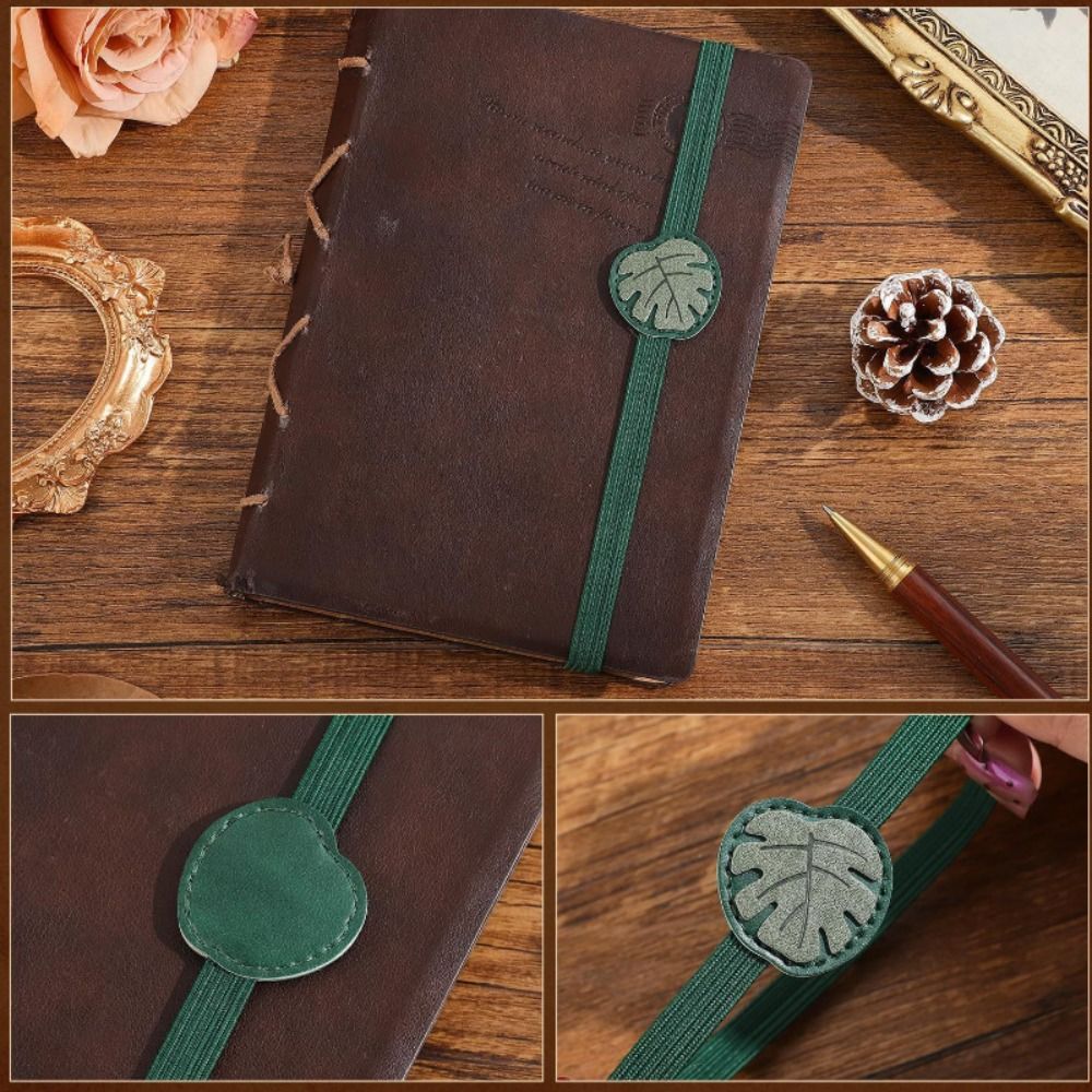 Vintage Elastic Bands Leather  - đánh giá và giá Journal Leather Hardcover