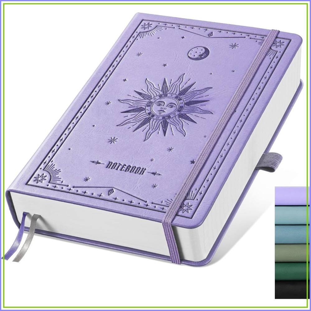 A5 Hardcover Lined Journal - 3 - đánh giá và giá Journal Leather Hardcover