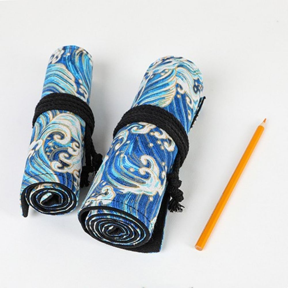 12/24/36/48/72 Holes Canvas Ro - đánh giá và giá Pen Pouch Roll