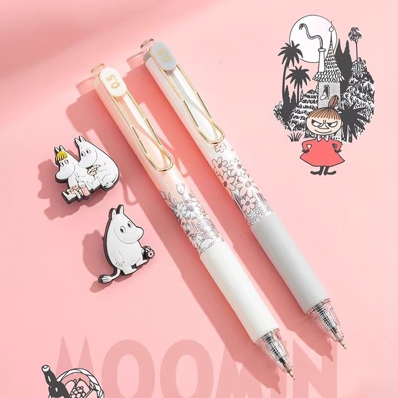 Moomin Cute Retractable Gel Pe - đánh giá và giá Stationery Office