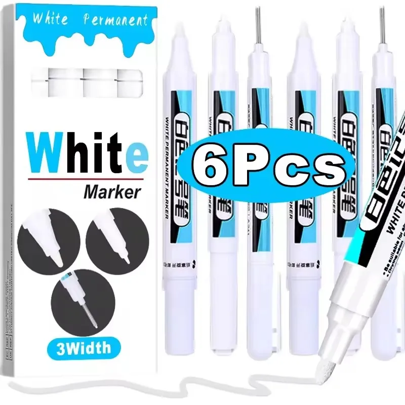 0.7/1.0/2.5MM White Permanent  - đánh giá và giá Stationery Supply
