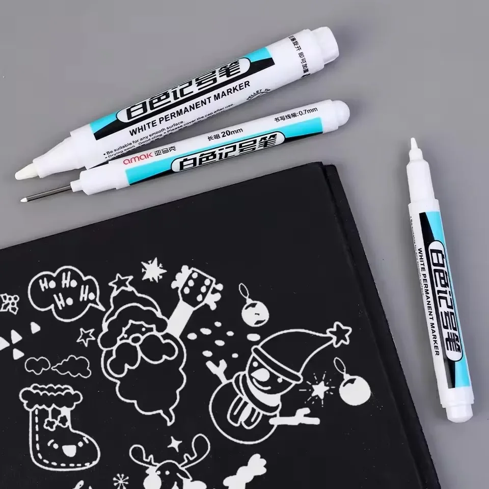 0.7/1.0/2.5MM White Permanent  - đánh giá và giá Stationery Supply