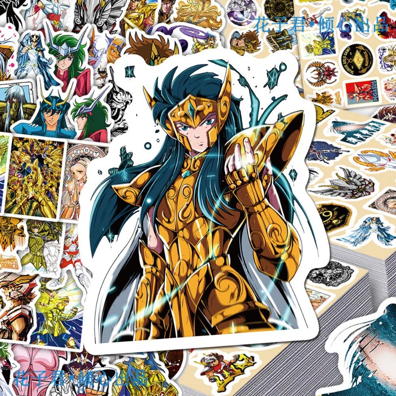 101Pcs Saint Seiya Anime Stick - đánh giá và giá Stationery Office