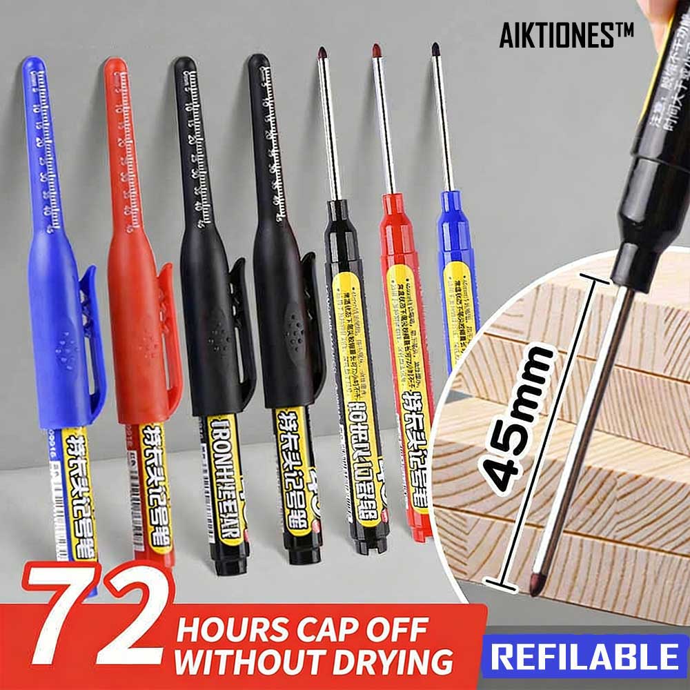 Deep Hole Long Nib Head Marker - đánh giá và giá Whiteboard Marker Set