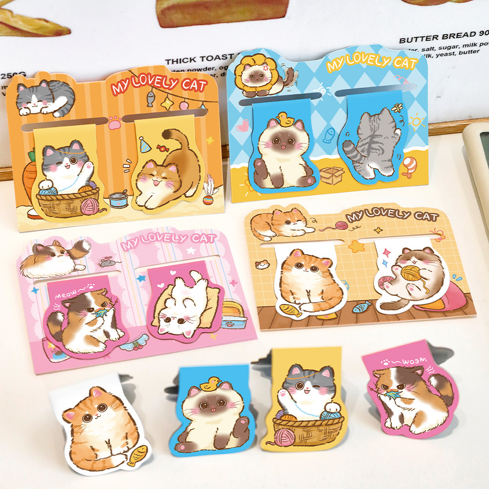 2Pcs/Set Cute Cat Magnetic Boo - đánh giá và giá Bookmark Magnetic Clip