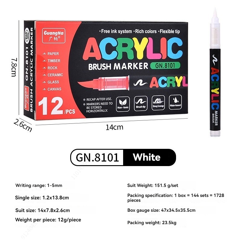 12 Pcs Black/White Premium Sof - đánh giá và giá Whiteboard Marker Set