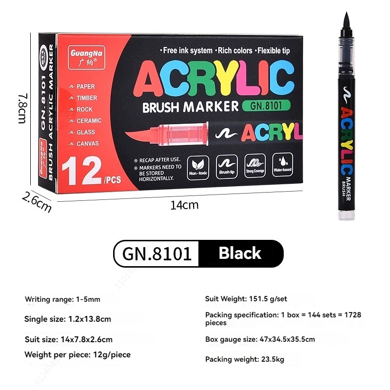 12 Pcs Black/White Premium Sof - đánh giá và giá Whiteboard Marker Set