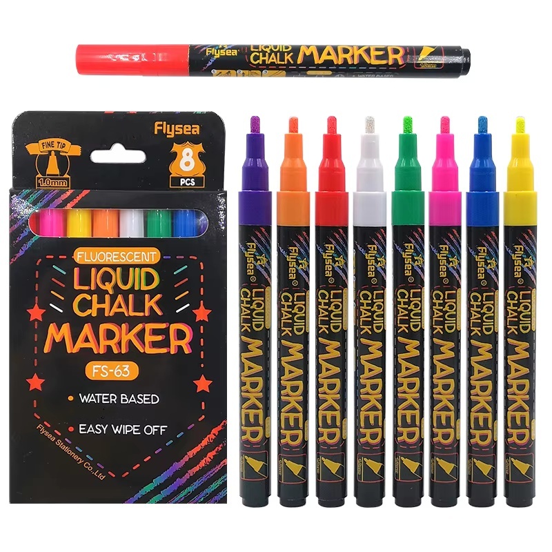 8 pcs Liquid Chalk Markers-Was - đánh giá và giá Whiteboard Marker Set