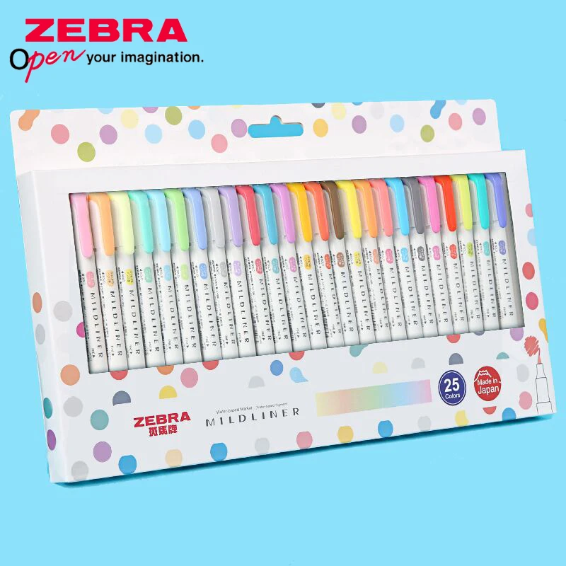 Ngựa Vằn Mildliner Cao Cấp WKT - đánh giá và giá Zebra Pen Mildliner