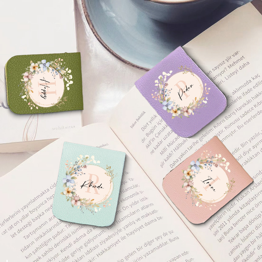 1pc Name Bookmark with Mirror  - đánh giá và giá Bookmark Magnetic Clip