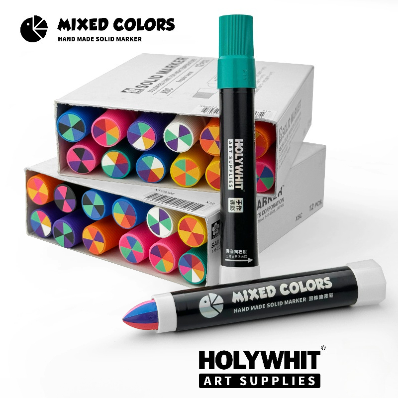 1 Pcs Mixed Solid Oil-Based Wa - đánh giá và giá Whiteboard Marker Set