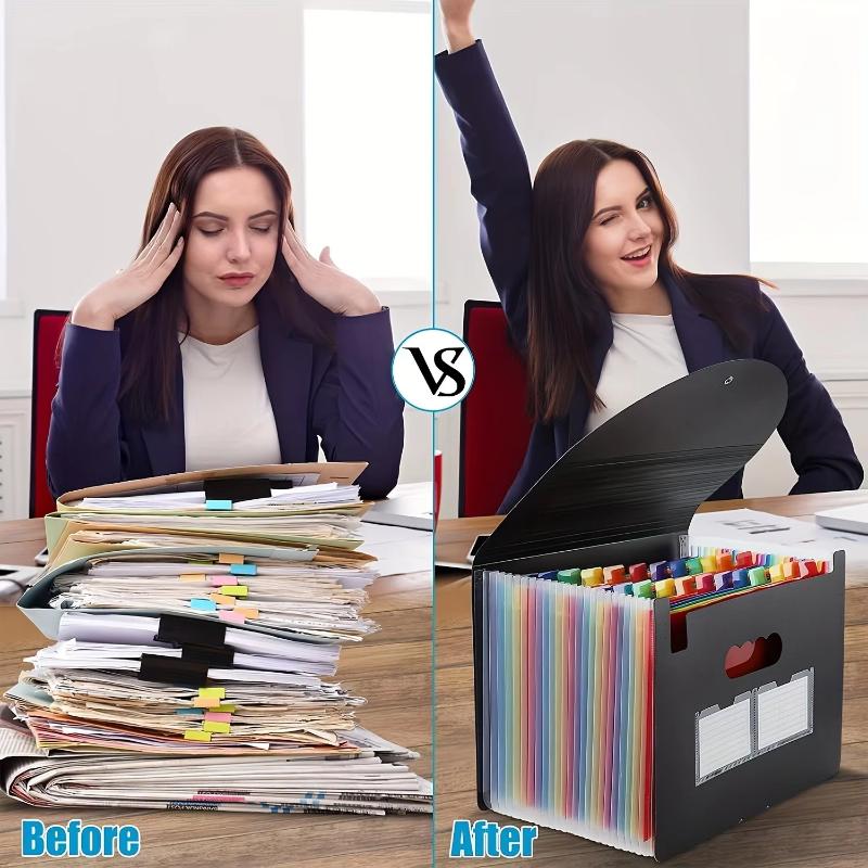 A4 Multi‑Layer Flip Organ Bag  - đánh giá và giá File Folder Hanging