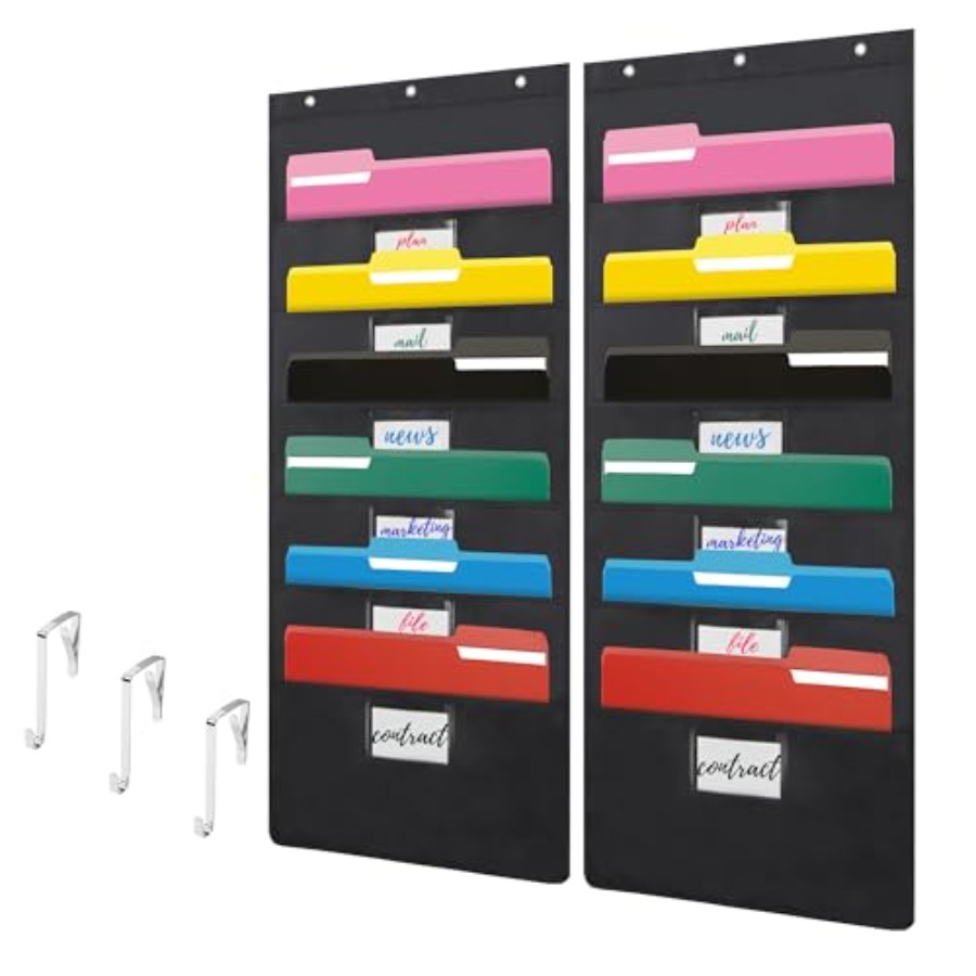 Black Hanging Wall File Organi - đánh giá và giá File Folder Hanging