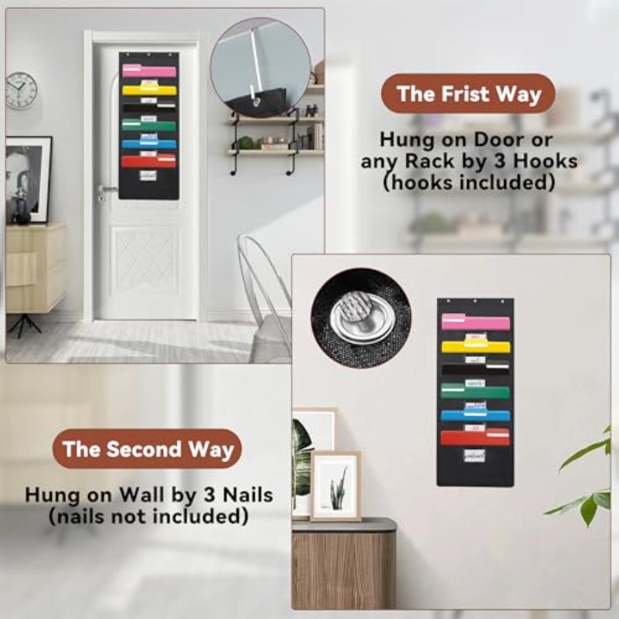 Black Hanging Wall File Organi - đánh giá và giá File Folder Hanging