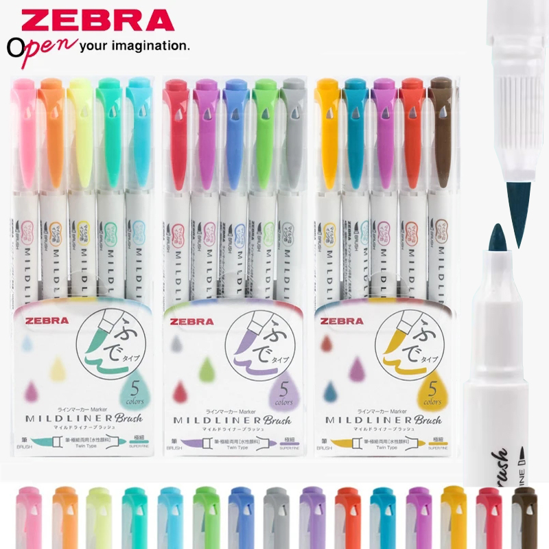 ZEBRA Mildliner Highlighters P - đánh giá và giá Zebra Pen Mildliner