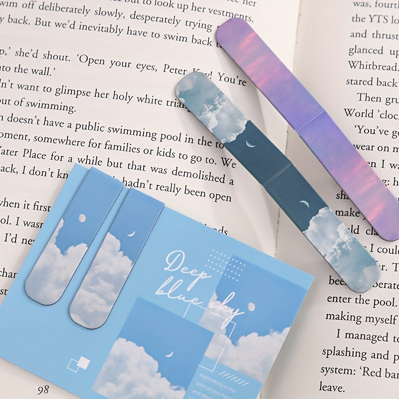 2pcs Landscape Themed Magnetic - đánh giá và giá Bookmark Magnetic Clip