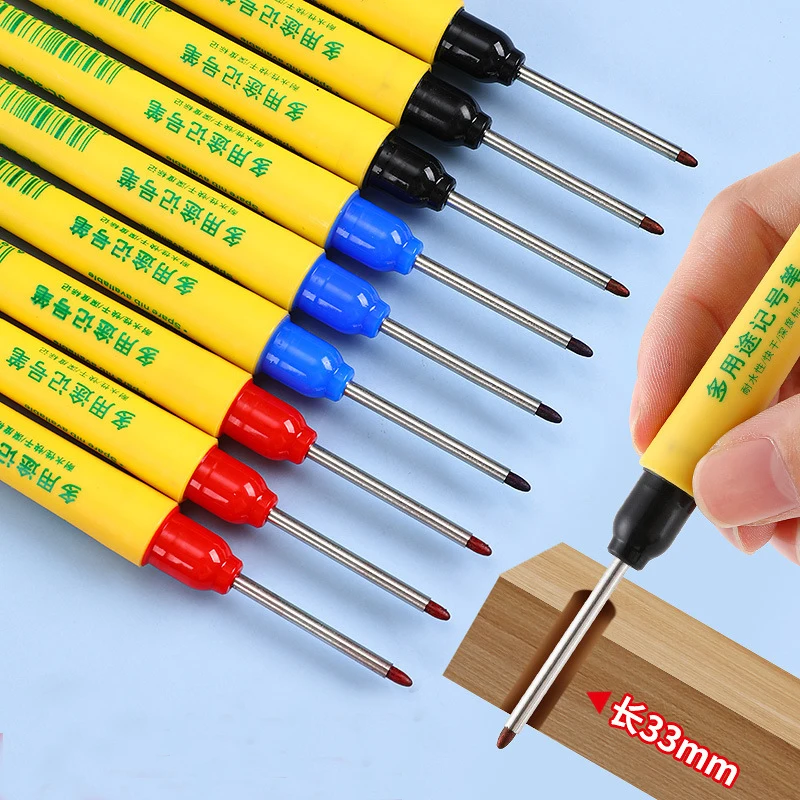 6pcs/set 33mm Red/Blue/Black L - đánh giá và giá Whiteboard Marker Set
