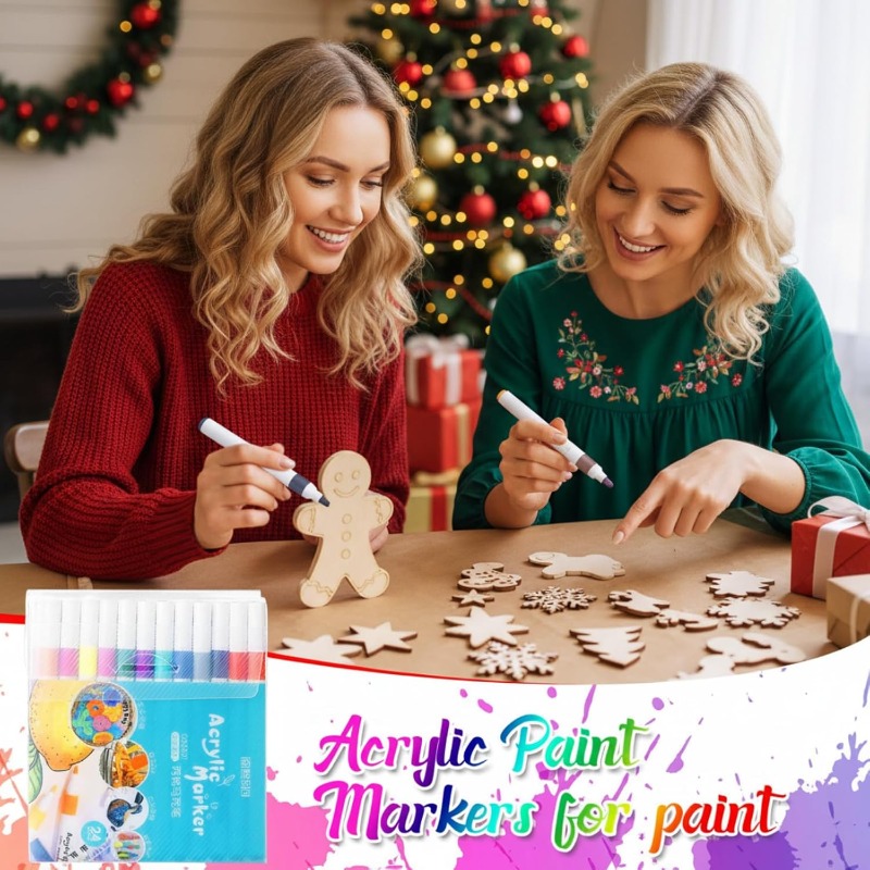 12/24/36 Colors Acrylic Paint  - đánh giá và giá Copic Marker Classic
