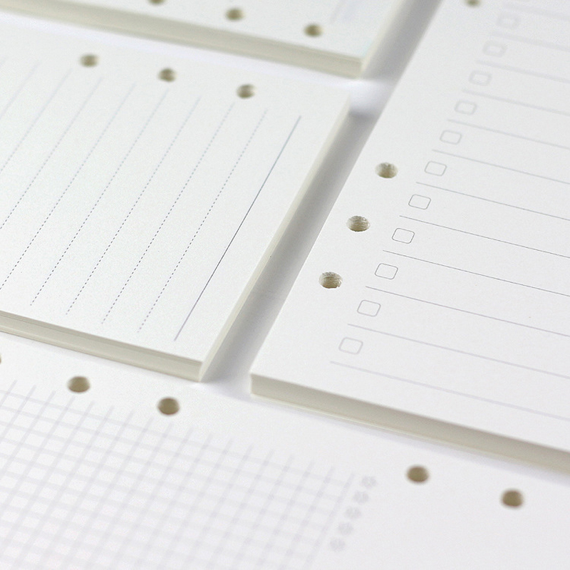 45 Tờ A5 A6A7 Rời Lá Xách Tay  - đánh giá và giá Notebook Dotted A5