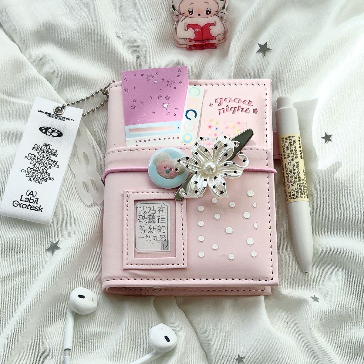 Cute Pink M5 Loose Leaf Hardco - đánh giá và giá Journal Leather Hardcover