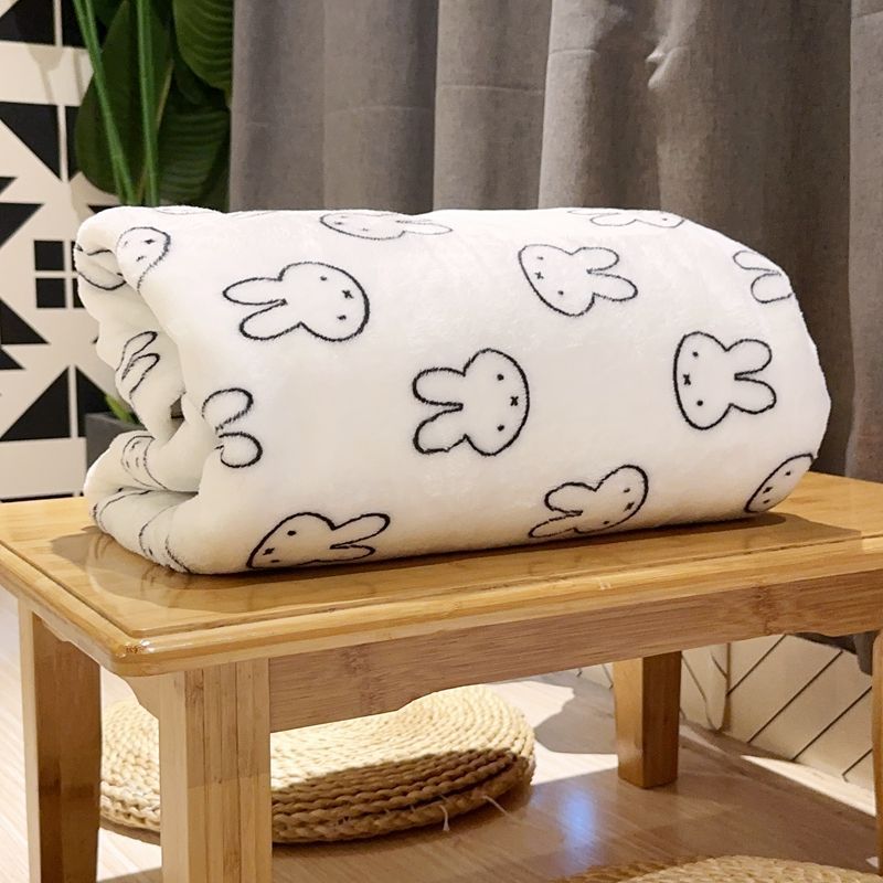 Kawaii Miffy Blanket Flannel O - đánh giá và giá Stationery Office