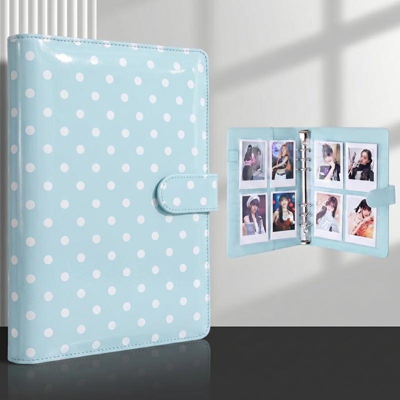 A5 Polka Dot 6 Ring Card Colle - đánh giá và giá Notebook Dotted A5
