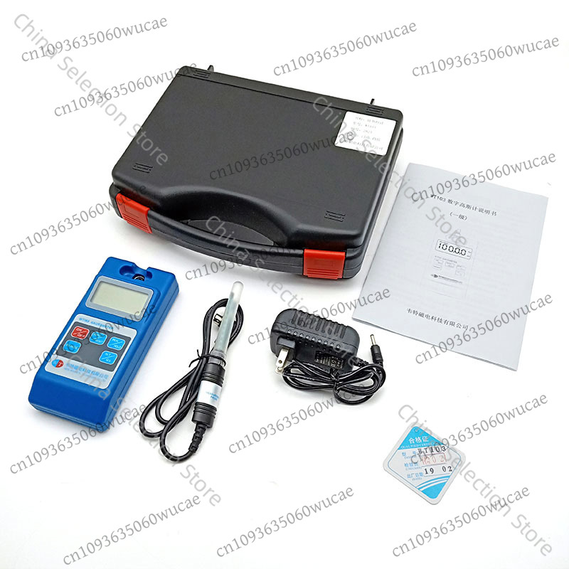 Handheld WT103 Gauss Meter Mag - đánh giá và giá Bookmark Magnetic Clip