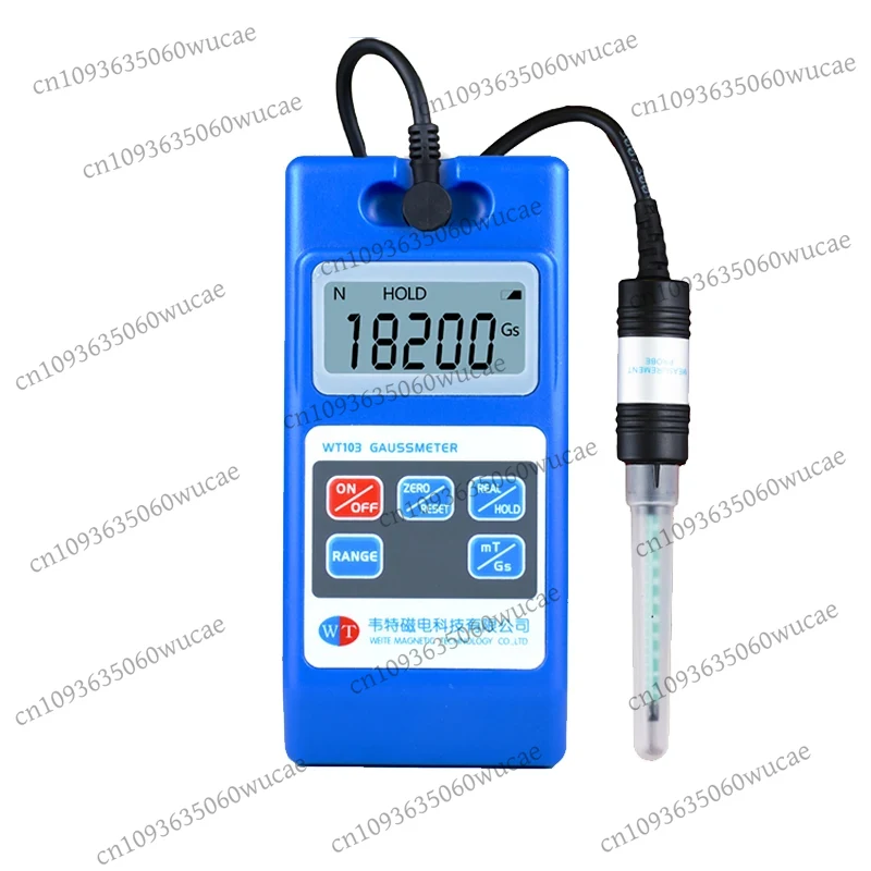 Handheld WT103 Gauss Meter Mag - đánh giá và giá Bookmark Magnetic Clip