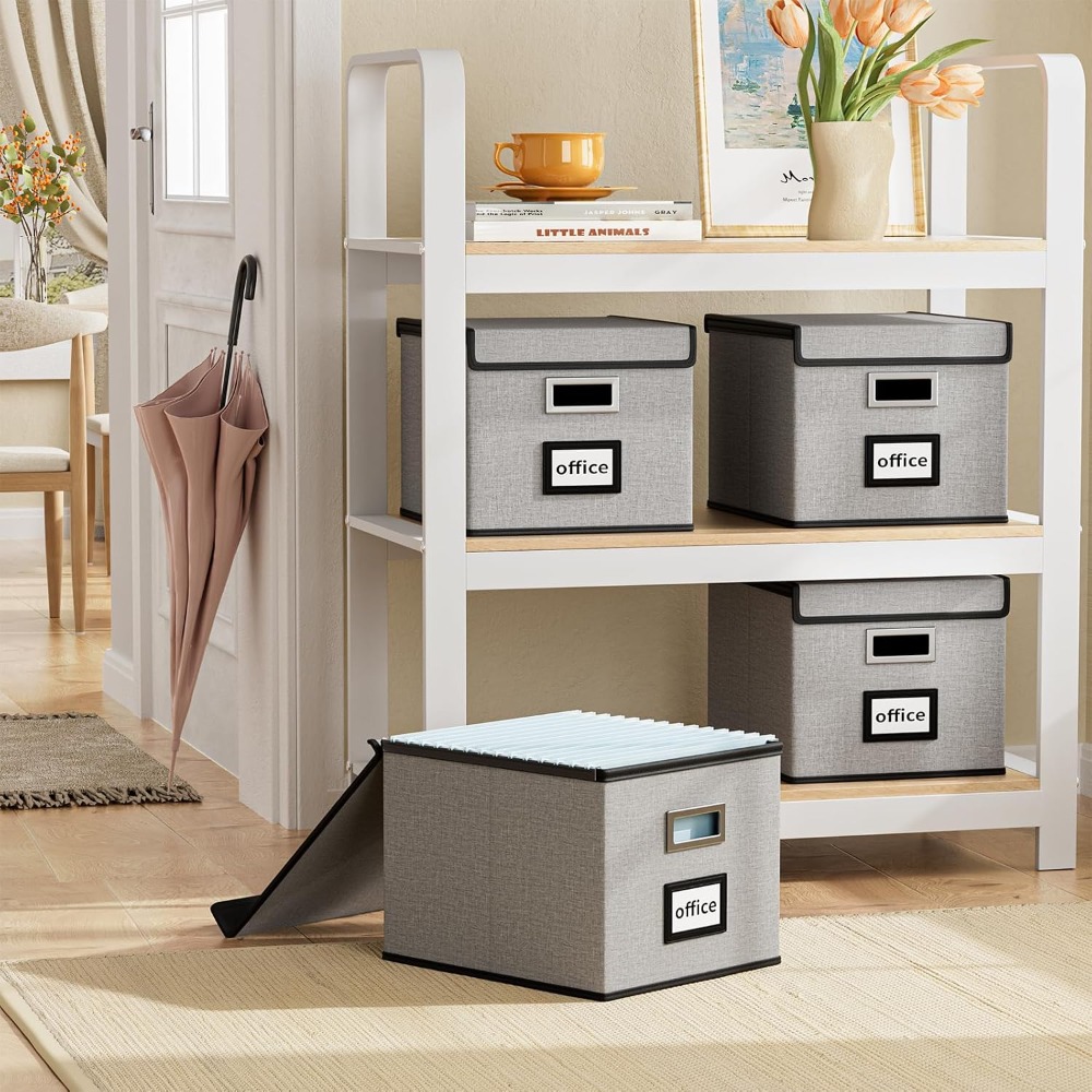 Collapsible File Organizer Box - đánh giá và giá File Folder Hanging