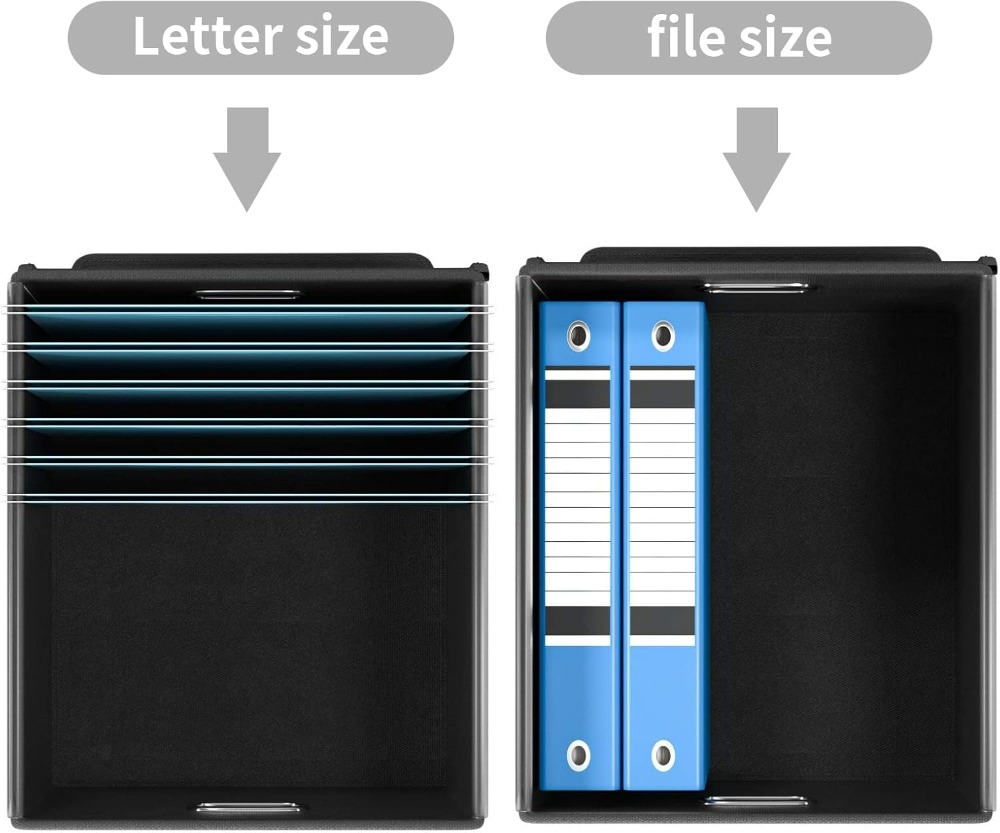 Collapsible File Organizer Box - đánh giá và giá File Folder Hanging