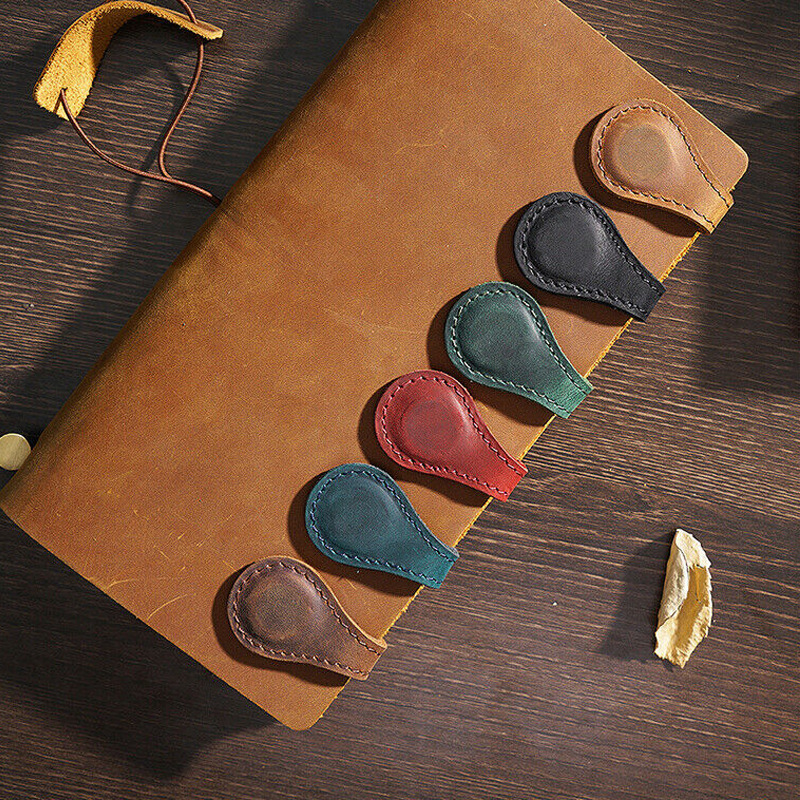 Magnetic Leather Bookmark Doub - đánh giá và giá Bookmark Magnetic Clip