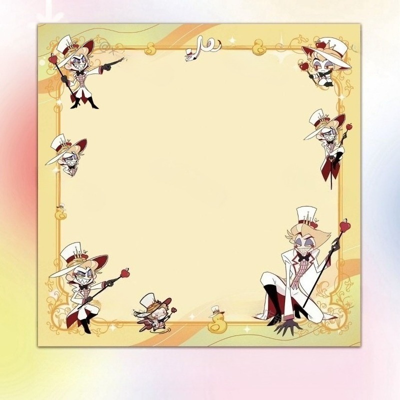 4Pcs Hazbin Hotel Zestial & Al - đánh giá và giá Stationery Office