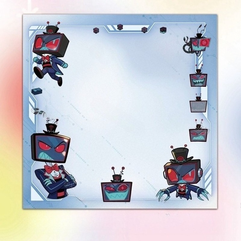 4Pcs Hazbin Hotel Zestial & Al - đánh giá và giá Stationery Office