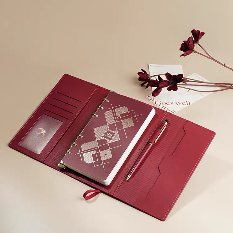 A6 Hardcover Loose-leaf Journa - đánh giá và giá Journal Leather Hardcover
