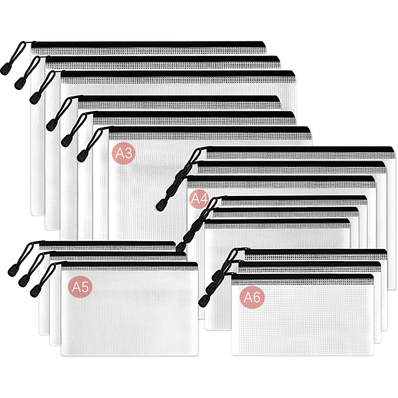 Mesh Zipper Storage Bags Docum - đánh giá và giá File Folder Hanging