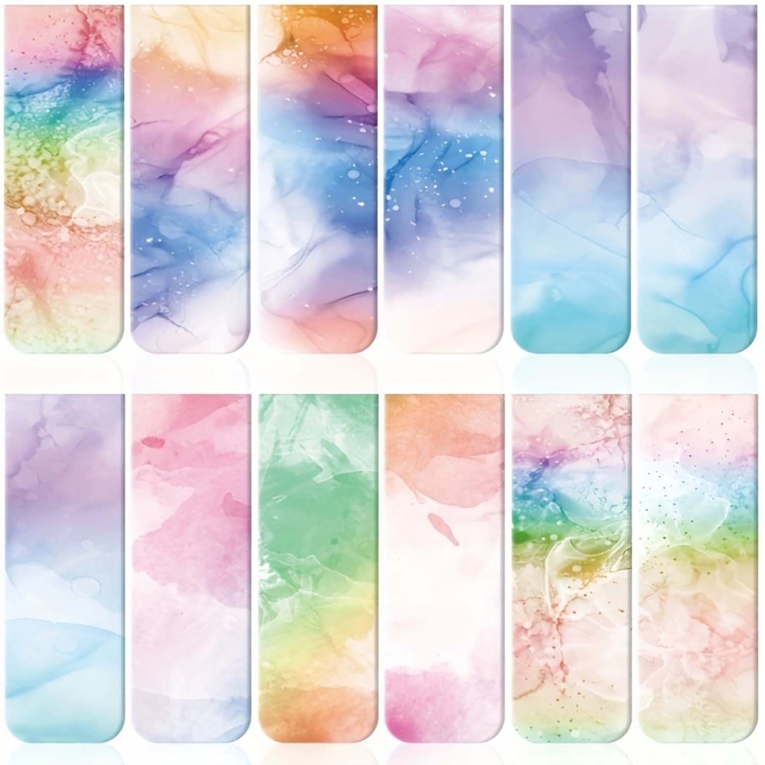 12 pcs Artistic Ink Illustrati - đánh giá và giá Bookmark Magnetic Clip